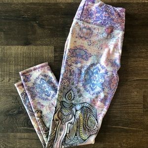 Boho Yoga Leggings - S